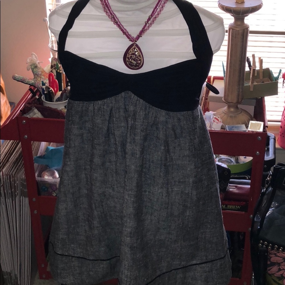 Twenty one lined summer halter top